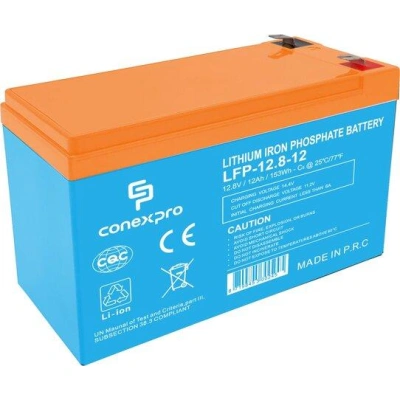 Baterie Conexpro LFP-12.8-12 LiFePO4, 12V/12Ah, F2, LFP-12.8-12