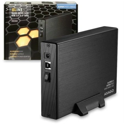 AXAGON externí box na 3,5" disk / EE35-XA3 / USB-A / USB 3.2 Gen 1 / SATA / hliníkové tělo / 0,8m, EE35-XA3