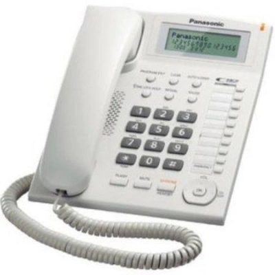 Panasonic KX-TS880FXW - jednolinkový telefon, bílý, TFFSPATS880FXW