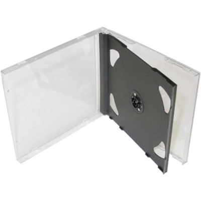 COVER IT Krabička na 2 CD 10mm jewel box + tray 10ks/bal, 27002P10