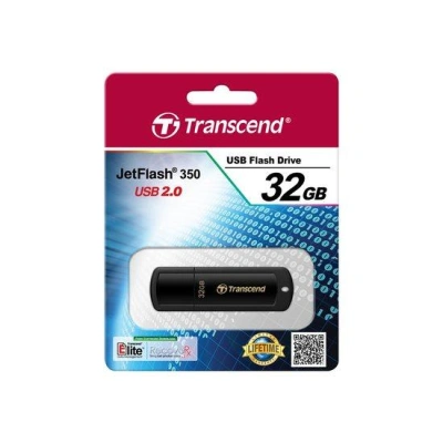 Transcend 32GB JetFlash 370, USB 2.0 flash disk, bílý, TS32GJF370