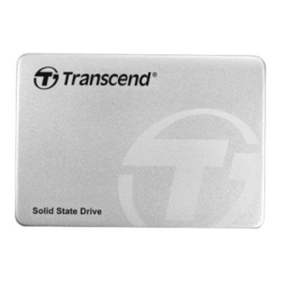 TRANSCEND SSD220S 480GB SSD disk 2.5'' SATA III 6Gb/s, TLC, Aluminium casing, 530MB/s R, 480MB/s W, stříbrný, TS480GSSD220S
