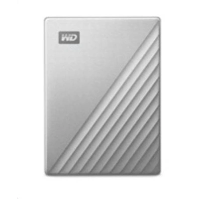 WD My Passport Ultra 4TB HDD / Externí / 2,5" / USB Type-C / Stříbrná, WDBFTM0040BSL-WESN