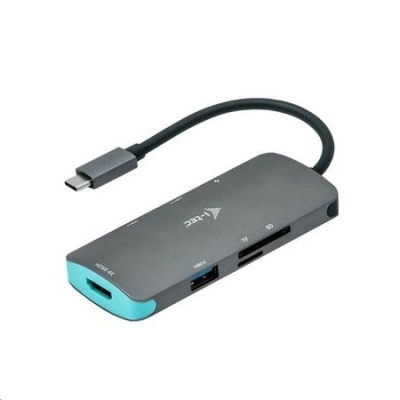i-Tec USB-C Metal Nano Dock 4K HDMI + Power Delivery 100 W C31NANODOCKPD, C31NANODOCKPD