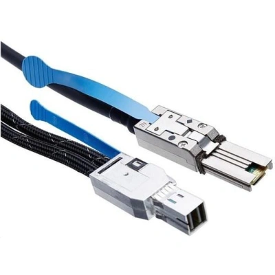 HPE 2.0m External Mini SAS High Density to Mini SAS Cable (to connect HP SAS ext LTO tape devices to H241HBA), 716191-B21