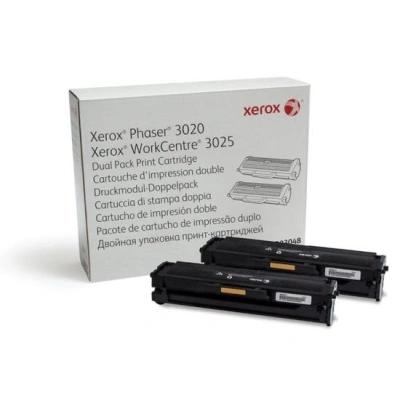 Xerox original toner 106R03048 pro Phaser 3020/3025/ 2x 1500s, černý, 106R03048