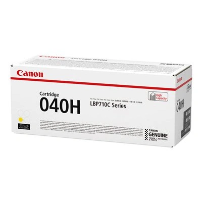 Canon originální toner CRG-040H (žlutý, 10000str.) pro Canon imageCLASS LBP712Cdn,i-SENSYS LBP710Cx,, 0455C001