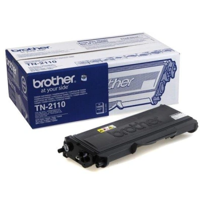BROTHER tonerová kazeta TN-2110/ HL-21x0/ DCP-7030/ 7045/ MFC-7320/ 7440/ 7840/ 1500 stránek/ Černý, TN2110