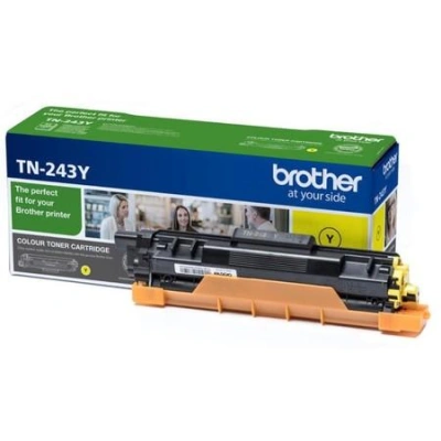 BROTHER tonerová kazeta TN-243Y/ DCP-L3550CDW/ HL-L3210CW/ MFC-L3730CDN/ 1000 stran/ žlutý, TN243Y