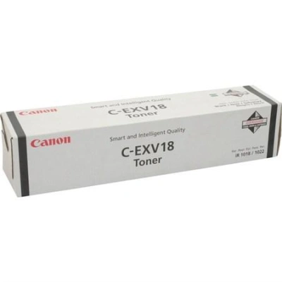 Canon originální toner C-EXV18/ IR-10xx/ 8400 stran/ Černý, 0386B002