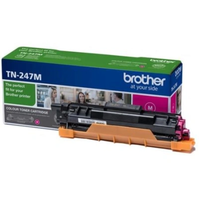 BROTHER tonerová kazeta TN-247M/ DCP-L3550CDW/ HL-L3210CW/ MFC-L3730CDN/ 2300 stran/ purpurový, TN247M