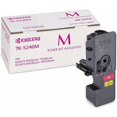 Kyocera toner TK-5240M/M5526cdn;cdw, P5026cdn;cdw/ 3 000 stran/ purpurový, TK-5240M