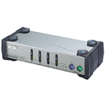 ATEN KVM switch CS-84AC PS/2 4PC vč. kabeláže 1,2 a 1,8m, CS84AC-AT