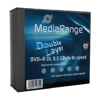 MEDIARANGE DVD+R 8,5GB 8x Dual Layer slimcase 5ks, MR465