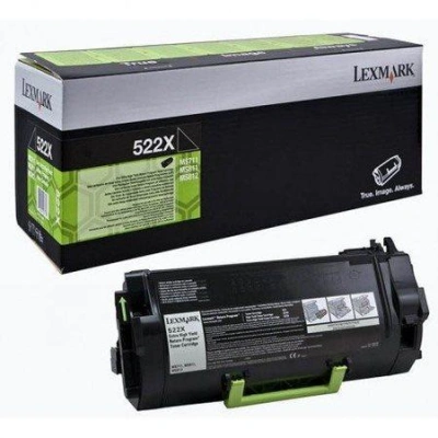Lexmark 522X extra velká tonerová kazeta,52D2X00, 52D2X00