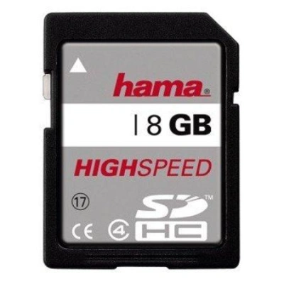 HAMA HighSpeed SDHC Card 8 GB, Class 6
