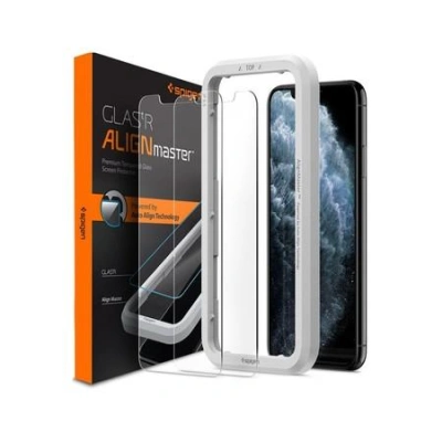 Pouzdro Spigen Align Glas.tR 2 pack - iPhone 11 Pro/XS/X