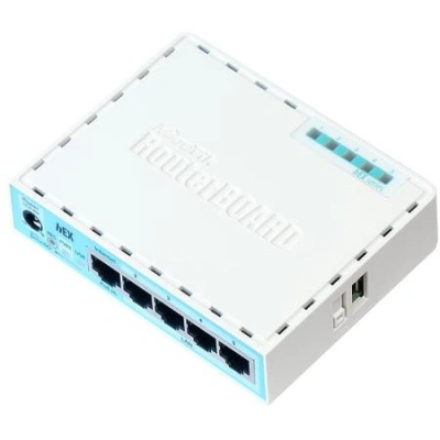 MikroTik RouterBOARD RB750Gr3 hEX/ 880 MHz/ 256 MB RAM/ 5x Gigabit LAN/ Router OS L4, RB750Gr3