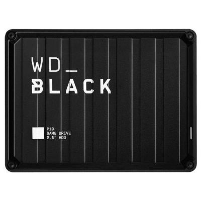 WD BLACK P10 Game Drive 4TB HDD / Externí / 2,5" / USB 3.2 Gen 1 / černá, WDBA3A0040BBK-WESN