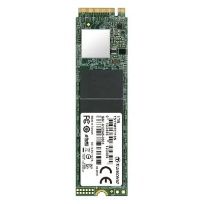 TRANSCEND MTE110S 1TB SSD disk M.2 2280, PCIe Gen3 x4 NVMe 1.3 (3D TLC), 1700MB/s R, 1400MB/s W, TS1TMTE110S
