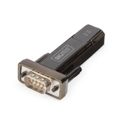 DIGITUS Převodník USB 2.0 na sériový, DSUB 9M vč. Kabelu USB A 80cm, DA-70167