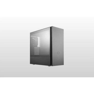 CoolerMaster case Silencio S600 Tempered Glass, ATX, Mid Tower, černá, bez zdroje, MCS-S600-KG5N-S00