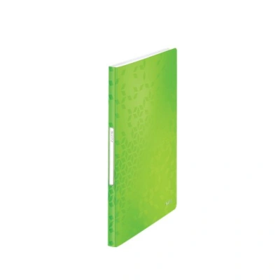 Katalogová kniha Leitz WOW, PP, 20 kapes, zelená, 46310054