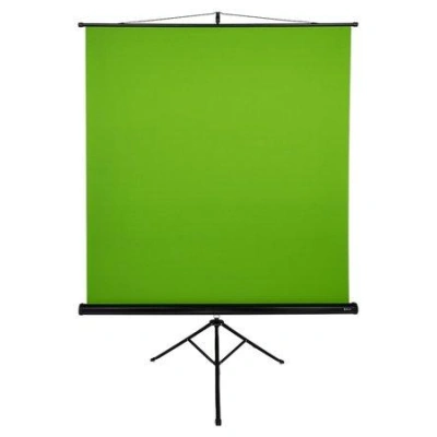 AROZZI Green Screen/ zelené plátno pro fotografy a streamery/ mobilní trojnožka 90" (228 cm)/ 157 x 157 cm/ case černý, AZ-GS
