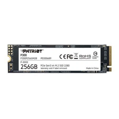PATRIOT P300 256GB SSD / Interní / M.2 PCIe Gen3 x4 NVMe 1.3 / 2280, P300P256GM28