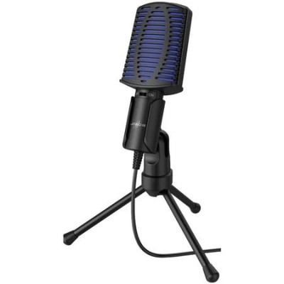 HAMA uRage gamingový mikrofon Stream 100/ citlivost -30 dB/ USB/ černý, 186017