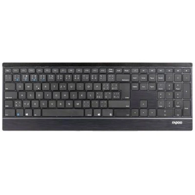 Rapoo E9500M klávesnice černá, 6940056189547
