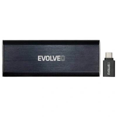 EVOLVEO Tiny N1, 10Gb/s, NVME externí rámeček, USB A 3.1, HDEtinyn1