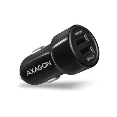 AXAGON PWC-5V5, SMART nabíječka do auta, 2x port 5V-2.4A + 2.4A, 24W