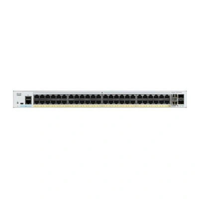 Cisco Catalyst C1000-48T-4X-L switch, 48x 100/1000 + 4x 100/1000/10000 SFP+, C1000-48T-4X-L