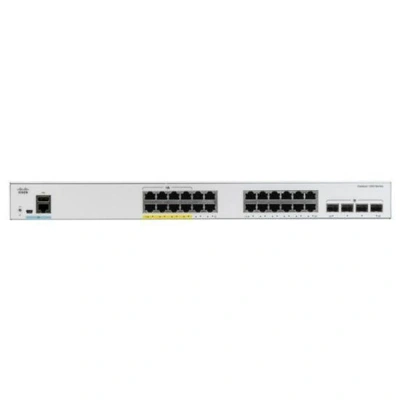 Cisco C1000-24T-4G-L - 24x Gbit LAN, 4x Gbit SFP, QOS/VLAN, 1x USB miniB, 1x USB A, C1000-24T-4G-L