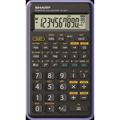 Sharp kalkulačka - EL-501T - zelená, SH-EL501TBGR