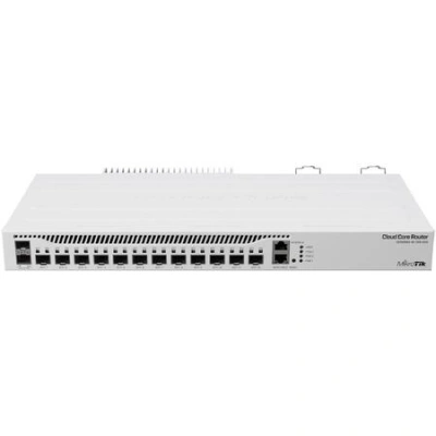 MikroTik Cloud Core Router CCR2004, 12x SFP+, 1x Gbit LAN, 4 GB, 2x SFP28, Dual PSU, L6, CCR2004-1G-12S+2XS