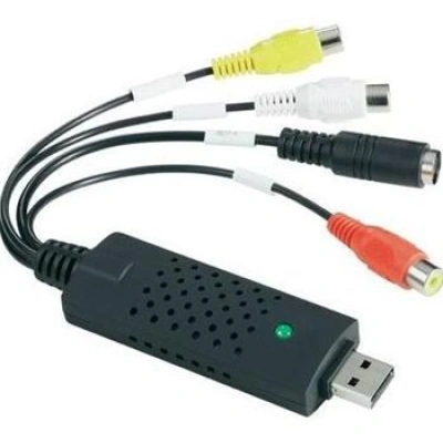 PremiumCord USB 2.0 Video/audio grabber pro zachytávání záznamu,30fps, vč. software, ku2grab