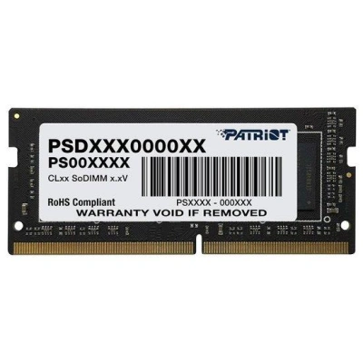 PATRIOT Signature 16GB DDR4 3200MHz / SO-DIMM / CL22 / 1,2V, PSD416G320081S