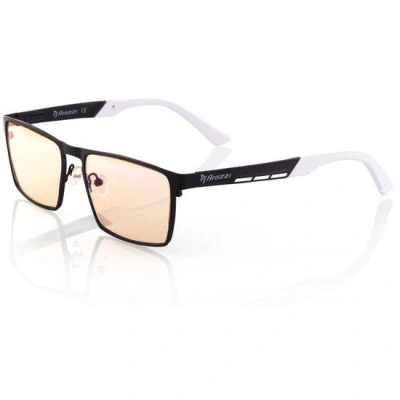 AROZZI herní brýle VISIONE VX-800 Black/ černobílé obroučky/ jantarová skla, VX800-2