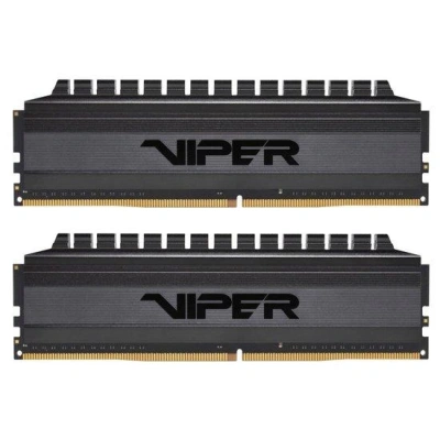 PATRIOT Viper 4 Blackout 64GB DDR4 3200MHz / DIMM / CL16 / 1,35V / Heat Shield / KIT 2x 32GB, PVB464G320C6K