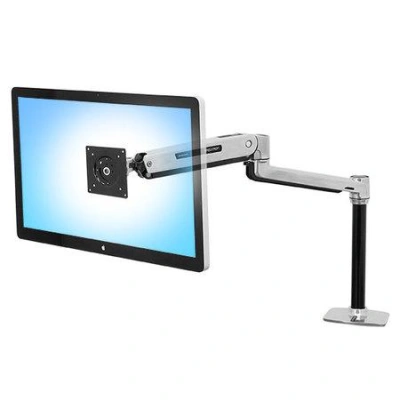 ERGOTRON LX Sit Stand, Desk Mount LCD Arm, Polished, stolní rameno max. 42" obrazovka , 45-360-026