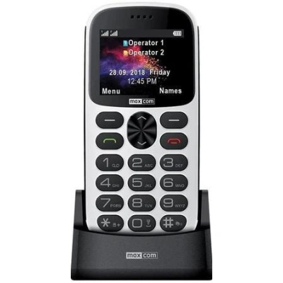 Mobilní telefon MAXCOM Comfort MM471, CZ lokalizace, bílý
