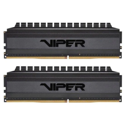 PATRIOT Viper 4 Blackout 32GB DDR4 3600MHz / DIMM / CL18 / 1,35V / Heat Shield / KIT 2x 16GB, PVB432G360C8K