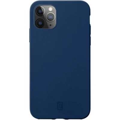 Ochranný silikonový kryt Cellularline Sensation pro Apple iPhone 12 Pro Max, navy blue