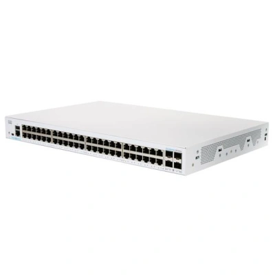 Cisco CBS250-48T-4G-EU 48-port GE Smart Switch, 48x GbE RJ-45, 4x 1G SFP, CBS250-48T-4G-EU