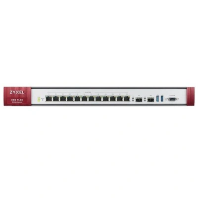ZyXEL ZyWALL USGFLEX 700  with 1 Year UTM BUNDLE / Firewall / 12 Gigabit user-definable ports, 2x SFP, 2x USB, USGFLEX700-EU0102F