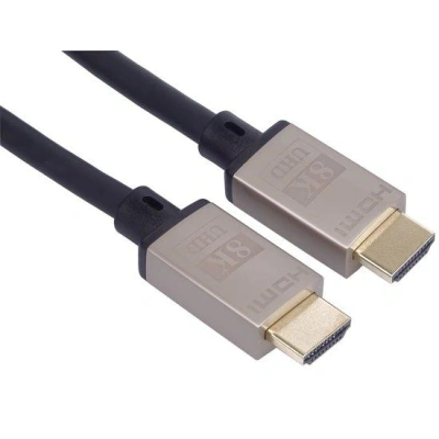PremiumCord HDMI 2.1 High Speed + Ethernet kabel 8K@60Hz,zlacené 2m