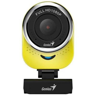 GENIUS webová kamera QCam 6000/ žlutá/ Full HD 1080P/ USB2.0/ mikrofon, 32200002409