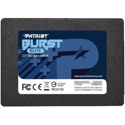 PATRIOT BURST ELITE 120GB SSD / Interní / 2,5" / SATA 6Gb/s /, PBE120GS25SSDR